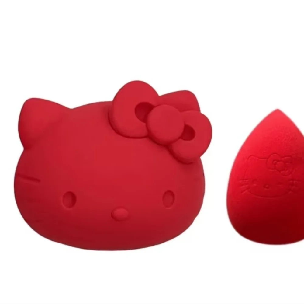 Impressions X‎ Hello Kitty Silicone Case + Beauty Sponge- Red